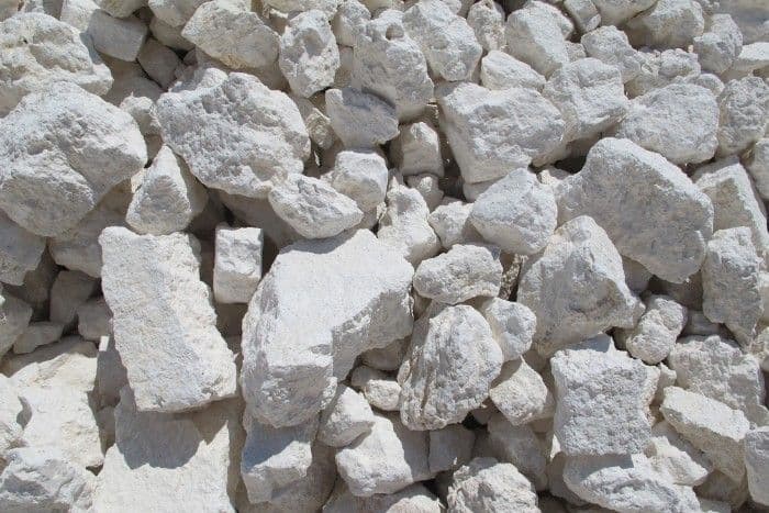 Calcium mineral responsible for scale buildup in plumbing systems and appliances