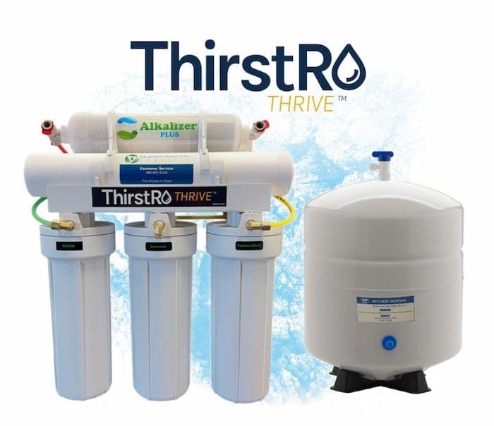 ThirstRO THRIVE RO system with remineralization feature