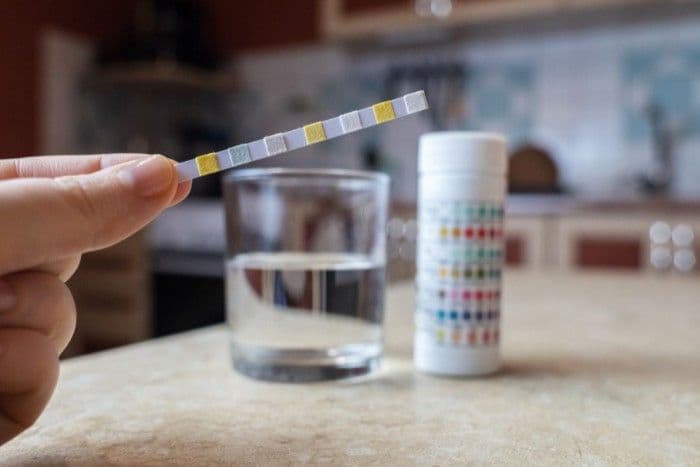 Testing acidity levels of RO water