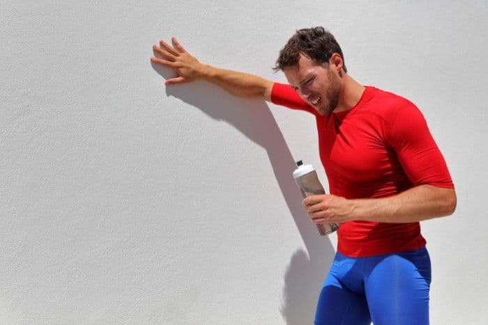 Man showing dehydration symptoms to illustrate the RO water dehydration myth