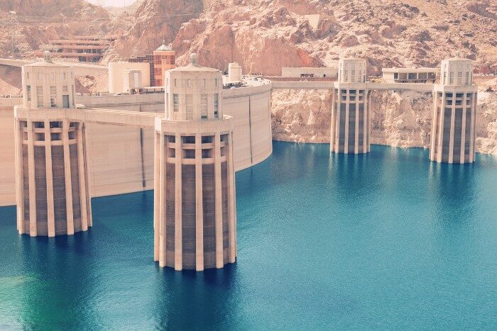 Reservoir in Arizona illustrating the need for home water filtration systems