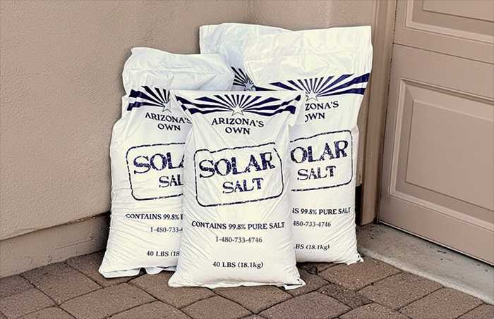 Solar salt bags water softener salt delivery in Phoenix, Arizona