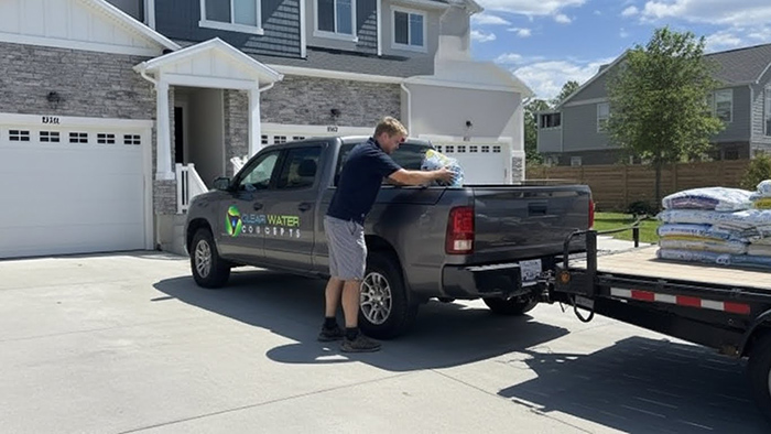 Scheduled water softener salt delivery in Phoenix for consistent soft water