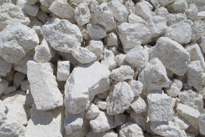 Calcium mineral responsible for scale buildup in plumbing systems and appliances